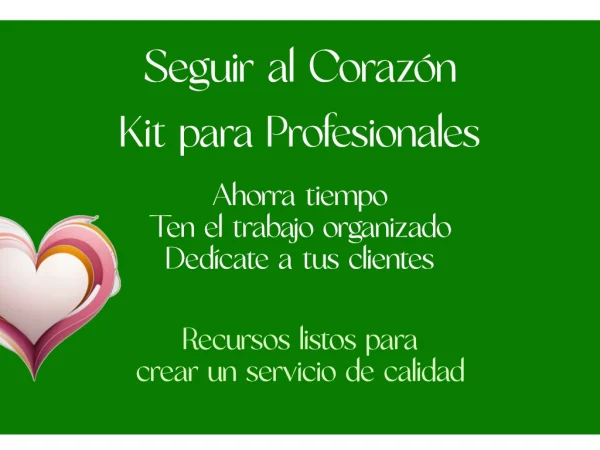 Seguir al Corazón - Kit Preparado para Profesionales Desarrollo Personal y Bienestar - Imagen 8