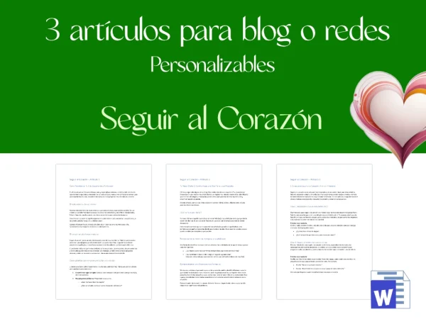 Seguir al Corazón - Kit Preparado para Profesionales Desarrollo Personal y Bienestar - Imagen 5